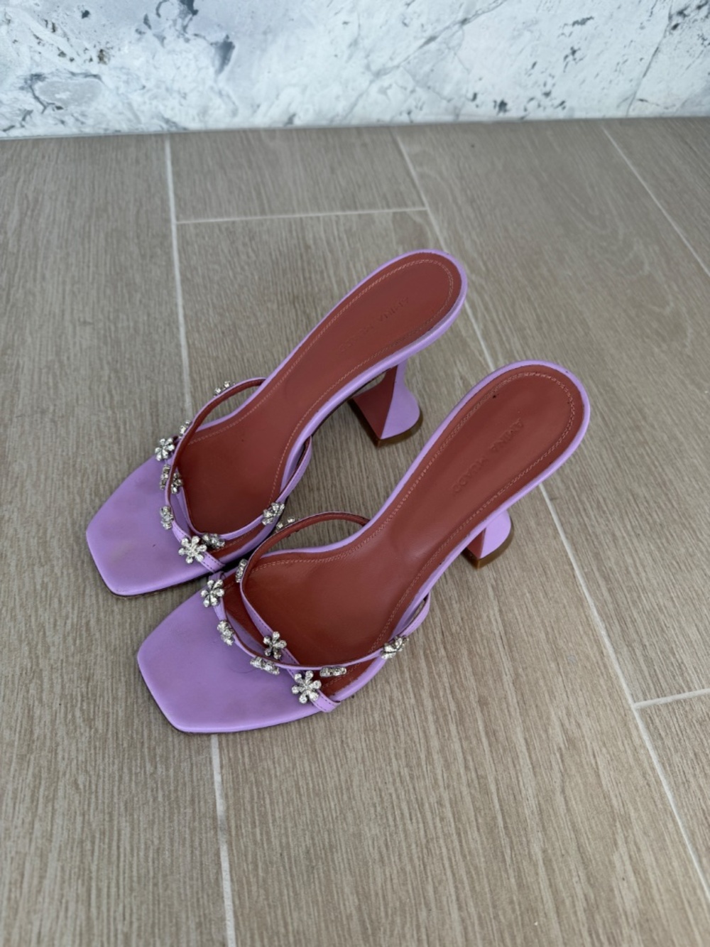 Amina Muaddi Heels - Picture 2 of 7